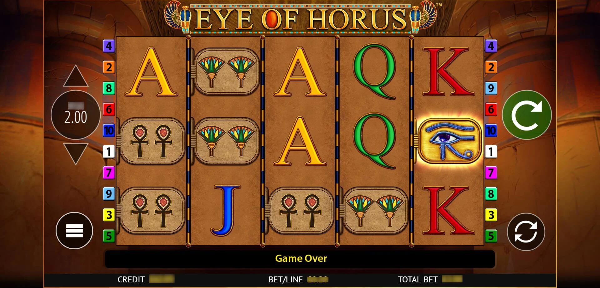 How to Play Eye of Horus at Taya777